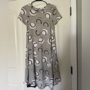 Lularoe Baseball Dress